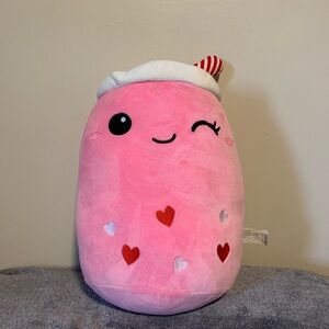 Squishmallows Pink Heart Plush